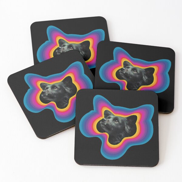 Item preview, full black border collie designed and sold by unepommedeterre.