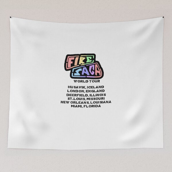 Item preview, Fire Saga World Tour (custom) 2 Classic T-Shirt designed and sold by StephanyPaucek.