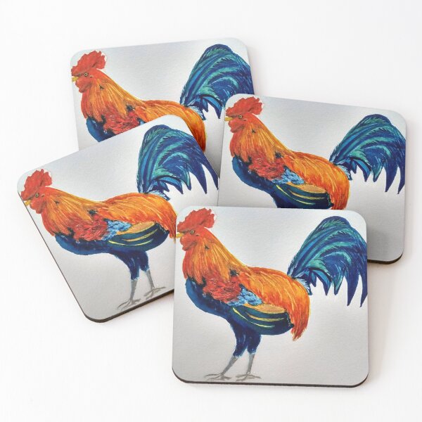 Item preview, Cockerel designed and sold by CaffGillArt.