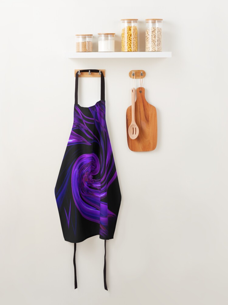 Thumbnail 4 of 6, Apron, Smoke Design designed and sold by Ralad2021.