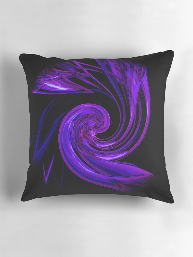 Thumbnail 3 of 4, Pillow, Smoke Design designed and sold by Ralad2021.