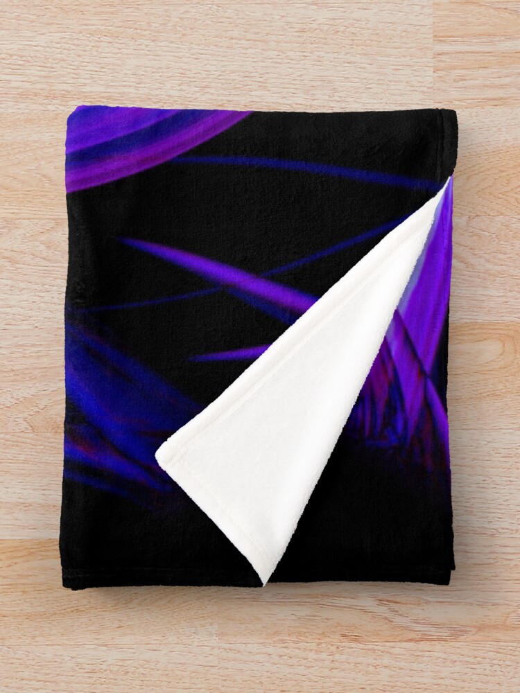 Thumbnail 3 of 6, Throw Blanket, Smoke Design designed and sold by Ralad2021.