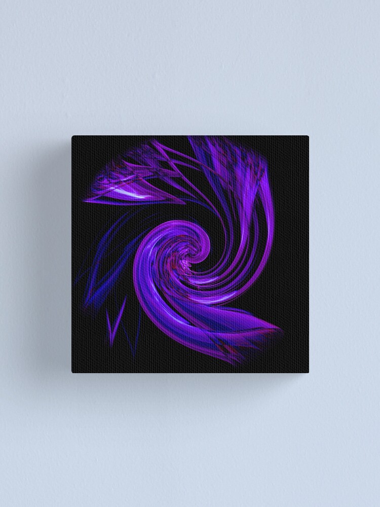 Thumbnail 1 of 3, Canvas Print, Smoke Design designed and sold by Ralad2021.
