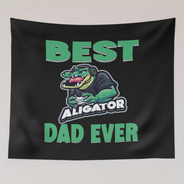 Item preview, Best Alligator Dad Ever designed and sold by darikamc.