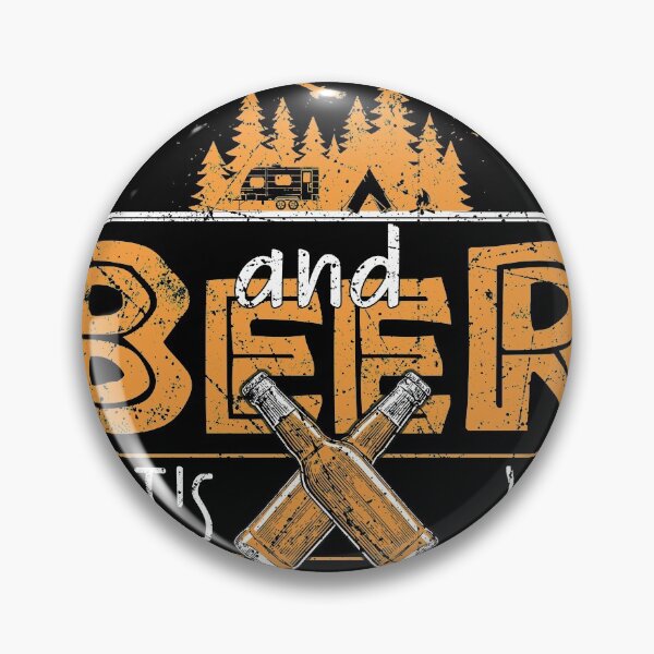 Item preview, Camping And Beer Funny Hiking Gift  designed and sold by Nahimic237.