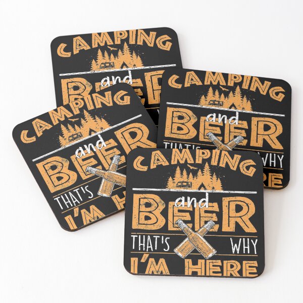Item preview, Camping And Beer Funny Hiking Gift  designed and sold by Nahimic237.
