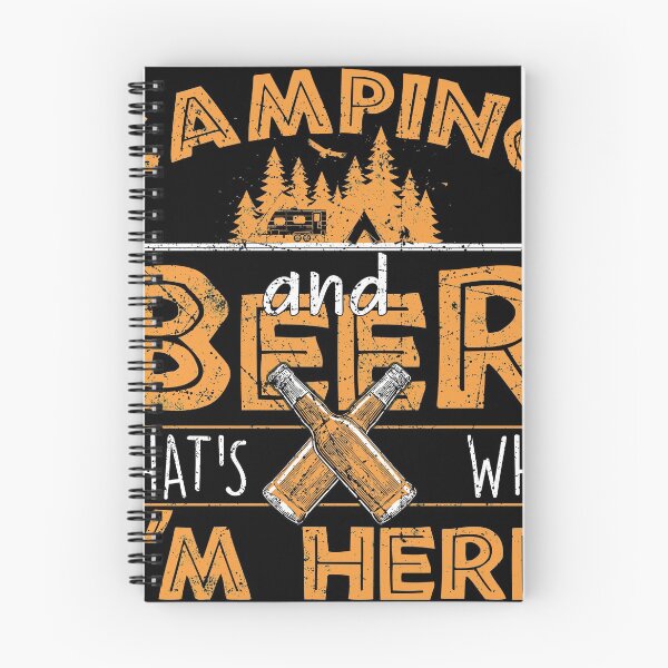 Item preview, Camping And Beer Funny Hiking Gift  designed and sold by Nahimic237.