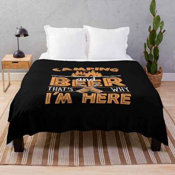 Item preview, Camping And Beer Funny Hiking Gift  designed and sold by Nahimic237.