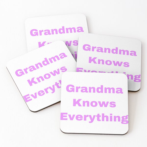 Item preview, Grandma Knows Everything designed and sold by Yeewen88.