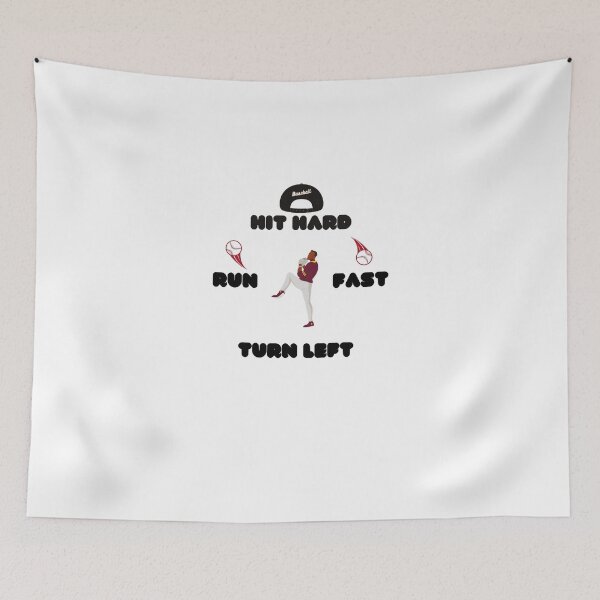 Item preview, Hit Hard Run Fast Turn Left Classic T-Shirt designed and sold by StephanyPaucek.