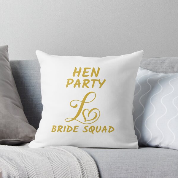 Item preview, HEN PARTY LOVE BRIDE SQUAD designed and sold by kawrdesigns.