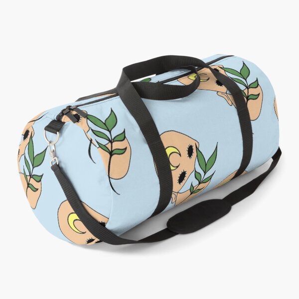 Item preview, Plant Lover, Creepy Face with Plant Leaf - Repeat Print designed and sold by 10pmCreations.