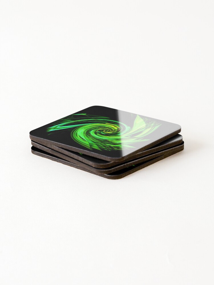 Thumbnail 4 of 5, Coasters (Set of 4),  Smoke Design designed and sold by Ralad2021.