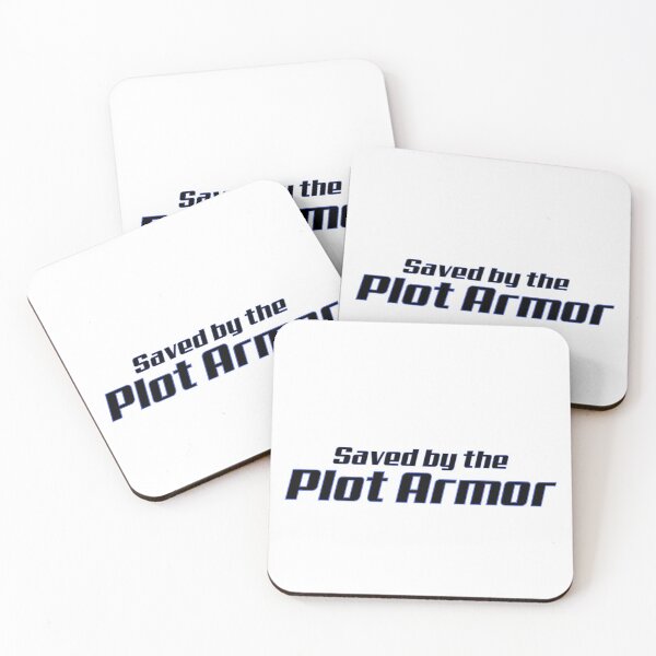 Item preview, Saved by the Plot Armor designed and sold by UltraRare47.