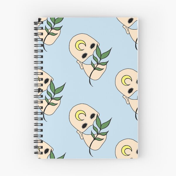 Item preview, Creepy Human Face with Plant Leaf - Repeat Print designed and sold by 10pmCreations.