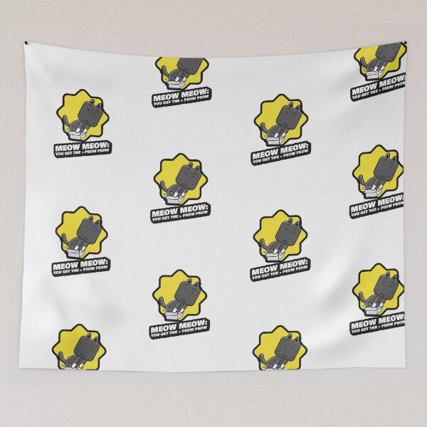 Item preview, You Mess With The Meow Meow You Get The Peow Peow designed and sold by SportyDogShop.