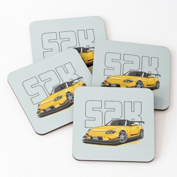 Item preview, Honda S2000 Yellow designed and sold by BraapMoto.