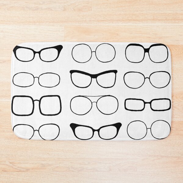 Item preview, Glasses pattern - black designed and sold by IvyAmber.