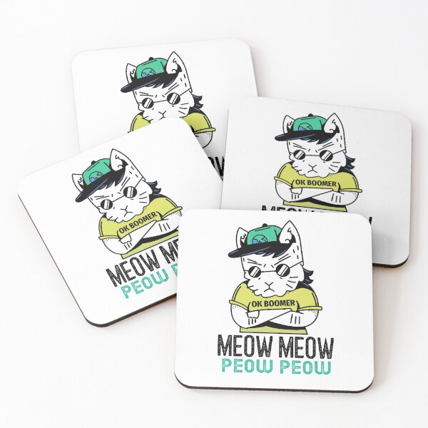 Item preview, You Mess With The Meow Meow You Get The Peow Peow designed and sold by SportyDogShop.