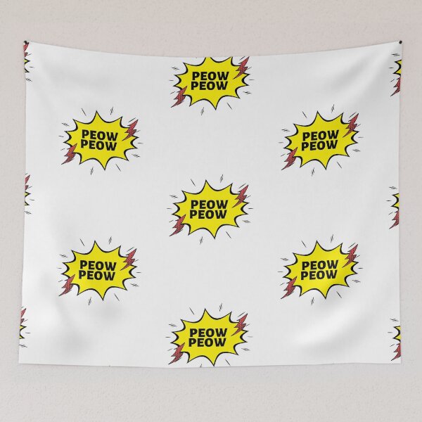 Item preview, You Mess With The Meow Meow You Get The Peow Peow designed and sold by SportyDogShop.