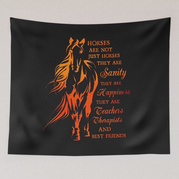 Item preview, los caballos no son solo caballos, son cordura, son felicidad, son maestros, terapeutas y mejores amigos designed and sold by Bichthao81.