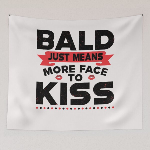 Item preview, Baldness means more face to kiss designed and sold by eiwo87.