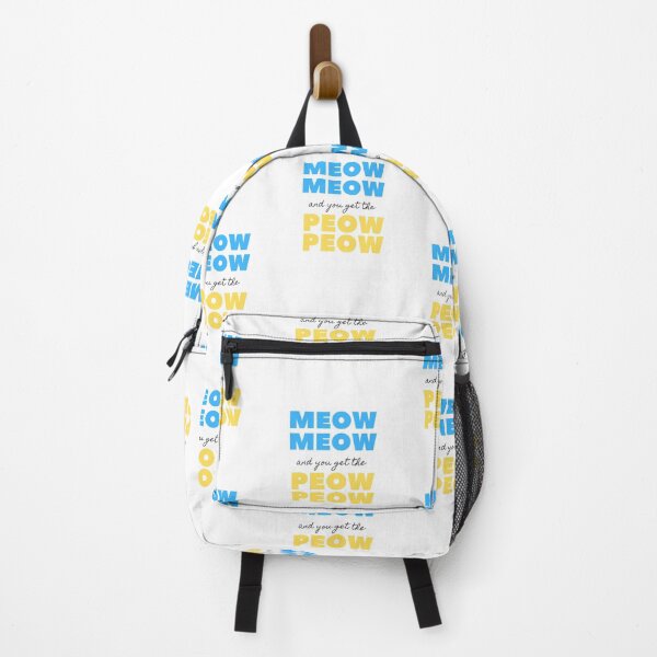 Item preview, You Mess With The Meow Meow You Get The Peow Peow designed and sold by SportyDogShop.