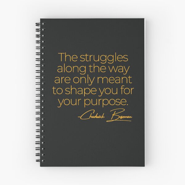 Item preview, Chadwick Boseman Quotes designed and sold by TonsPOD.