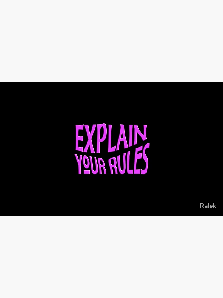Thumbnail 4 of 4, Coffee Mug, EXPLAIN YOUR RULES designed and sold by Ralek.