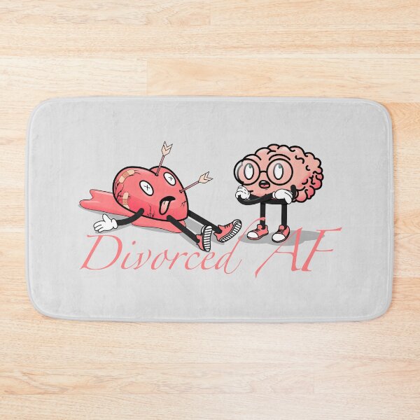 Item preview, Divorced AF Quote With Funny Break Up Graphic designed and sold by mikels.