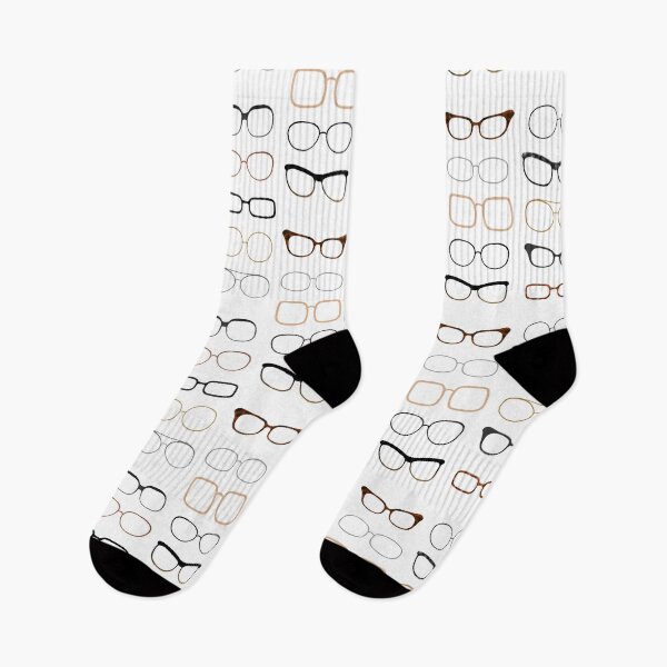 Item preview, Glasses pattern - neutrals designed and sold by IvyAmber.