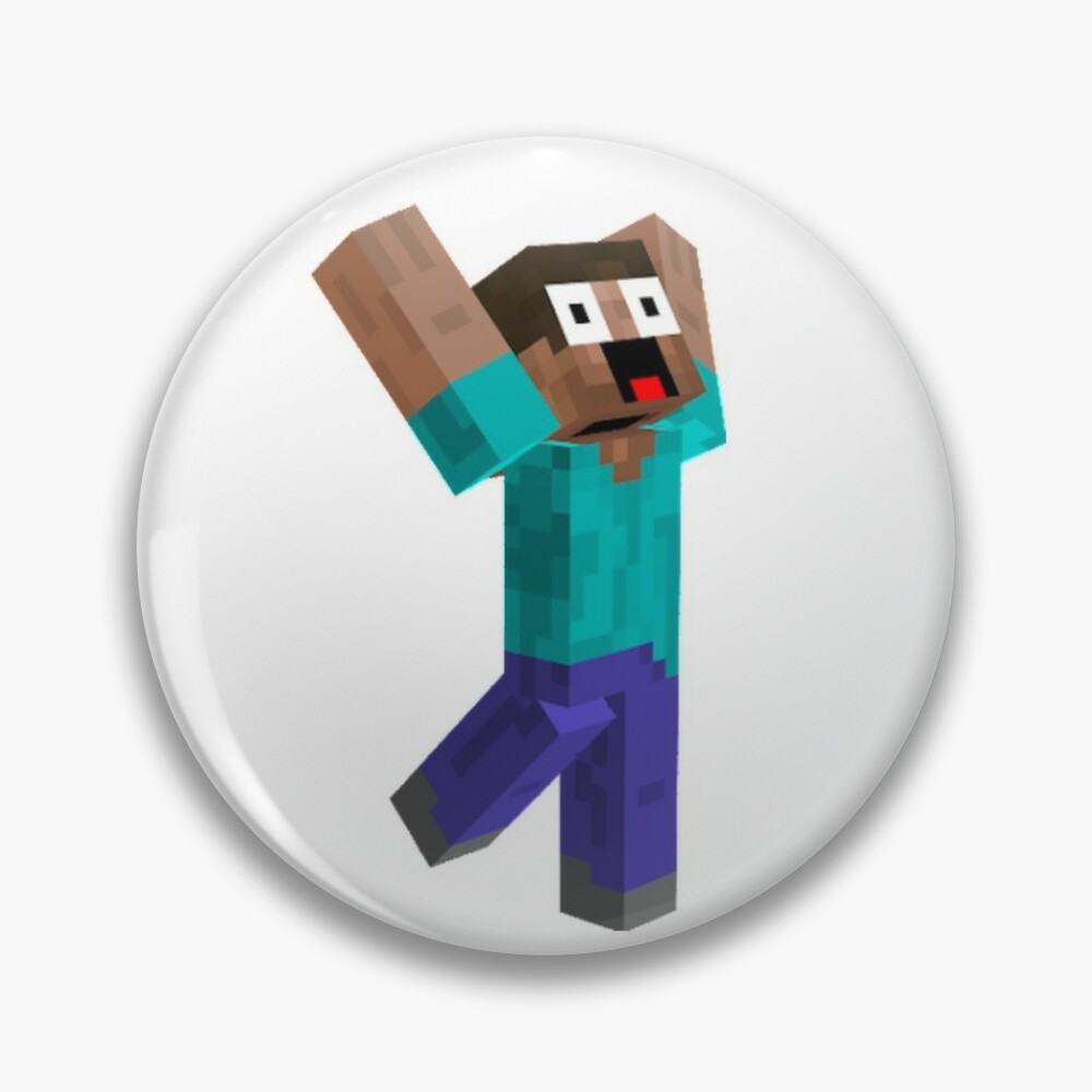 Imán for Sale con la obra «Steve asustado Personaje Minecraft» de jamcaYT |  Redbubble