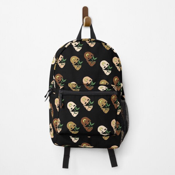Item preview, Creepy Human Face with Plant Leaf - Repeat Print designed and sold by 10pmCreations.