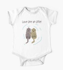 Liebe eine Otter Baby Body Kurzarm
