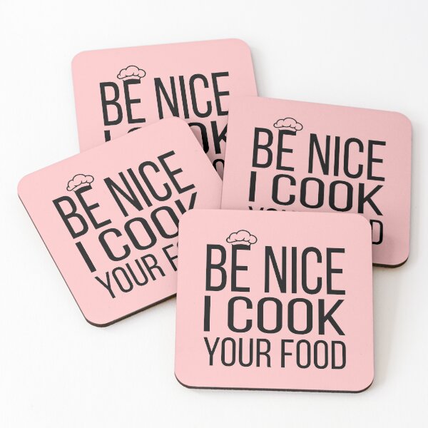Item preview, Be Nice I Cook Your Food - Funny Food  designed and sold by meedTee.