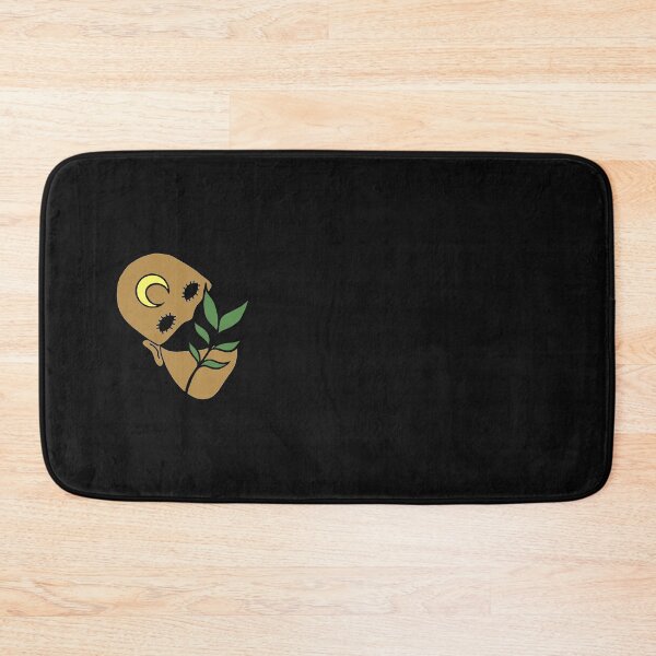 Item preview, Creepy Human Face with Plant Leaf designed and sold by 10pmCreations.