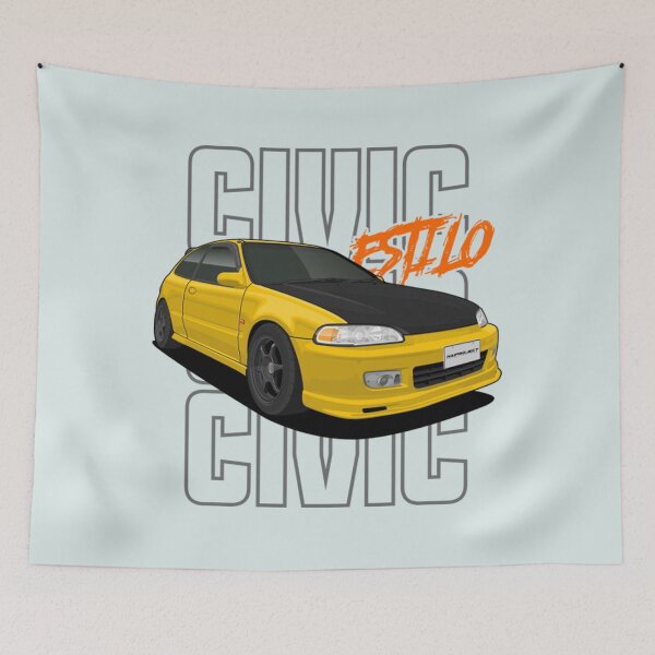 Item preview, Honda Civic Eg6  designed and sold by BraapMoto.