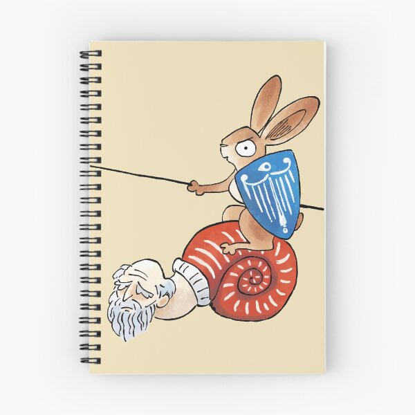 Item preview, Medieval Rabbit on a Snail BEIGE version designed and sold by Jackoburra.
