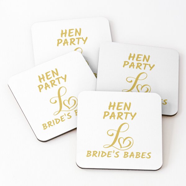 Item preview, HEN PARTY LOVE BRIDE'S BABES designed and sold by kawrdesigns.
