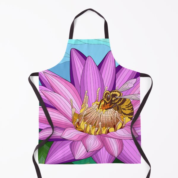 Item preview, bee on lily  designed and sold by ritusdesigns.