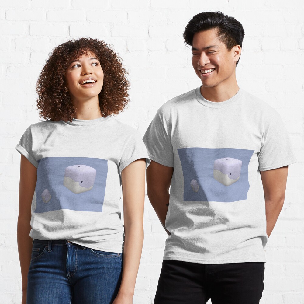 Cube Whale Blue Whale Classic T-Shirt