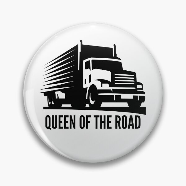 Item preview, Queen of the road / truck driver girl saying designed and sold by portrait4you.