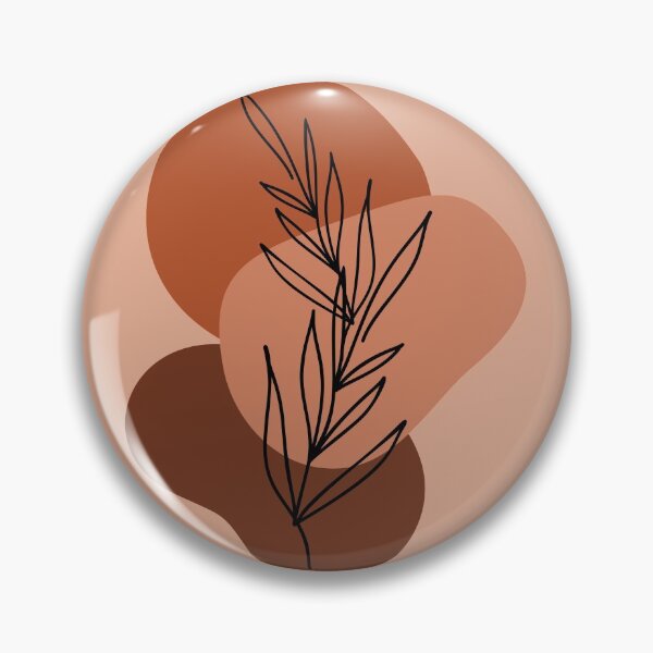Item preview, Monoline rustic leaf designed and sold by ZAHARA-.
