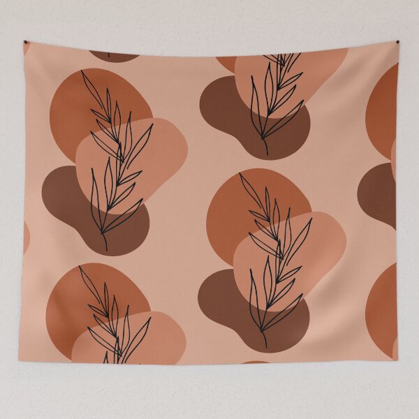 Item preview, Monoline rustic leaf designed and sold by ZAHARA-.