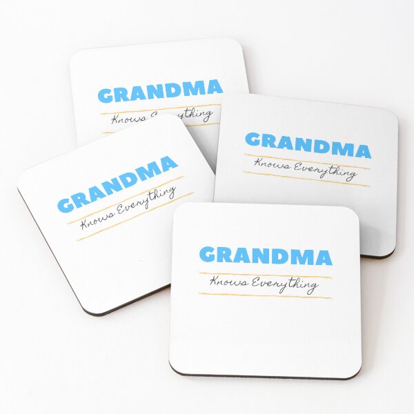 Item preview, Grandma Knows Everything designed and sold by SportyDogShop.