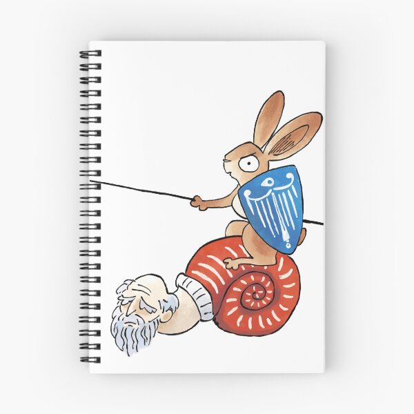Item preview, Medieval Rabbit on a Snail designed and sold by Jackoburra.