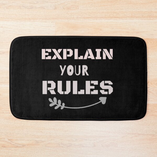 Item preview, Explain your rules designed and sold by Simi2020.