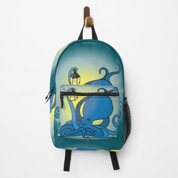 Item preview, Octopia - octopus' lantern lighting up his wonderous world designed and sold by Octopiadesign.