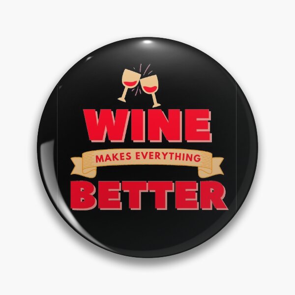 Item preview, Wine makes everything better banner designed and sold by Manoroma.