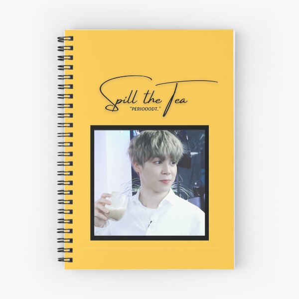 Item preview, BTS - Jimin "Spill the tea" designed and sold by KpopArea.